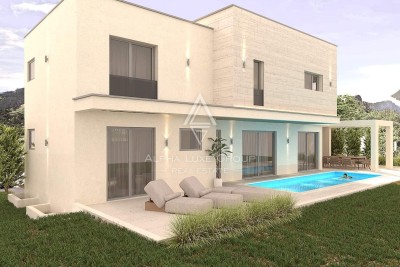 Istra : Građevinsko zemljište s dozvolom 300 m od mora