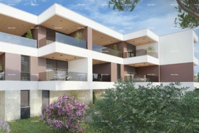 Prodaja-  stan u prizemlju, u novom stambenom kompleksu, Valdebek, Pula! Zg5 S1