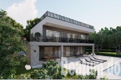 Vila v izgradnji s pogledom na morje, Poreč - v fazi gradnje