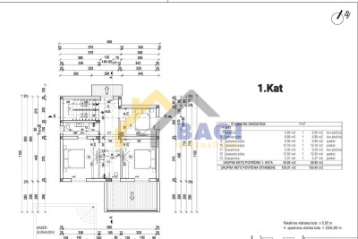 ISTRA - DIVŠIĆI Građevinsko zemljište sa projektom za stambeni objekt