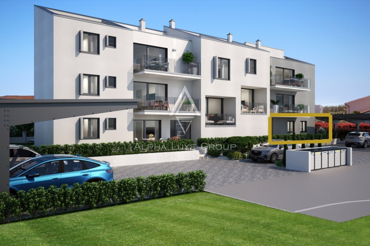 Istrien, Poreč - Erdgeschosswohnung mit garten in ruhiger lage