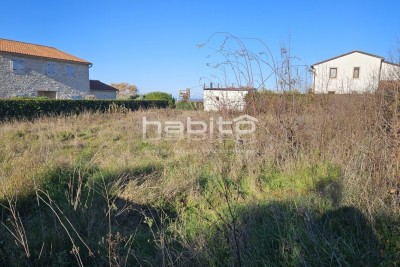 Building plot with sea view for sale, near Visnjan