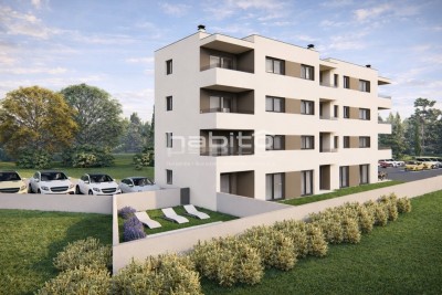 Tar, Poreč surroundings – Modern ground-floor apartment with garden, pool, and private entrance - under construction