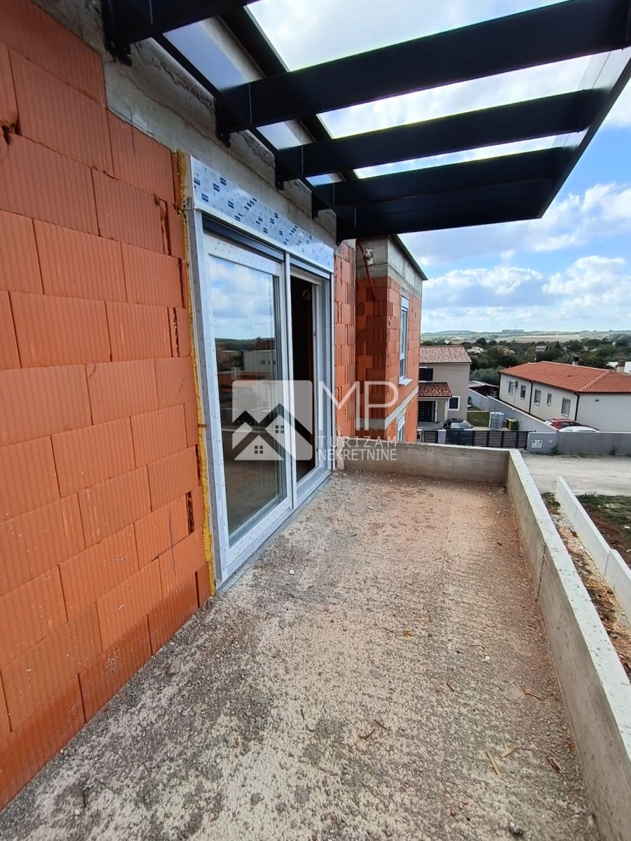 Pula – Šikići | 62,04 m² | 2 Schlafzimmer + Wohnzimmer | Balkon | Neubau