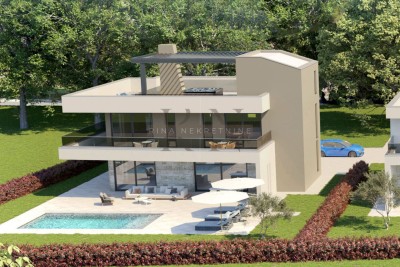 ISTRIEN - POREČ - TRAUMHAUS MIT MEERBLICK MIT SCHWIMMBAD UND DACHTERRASSE