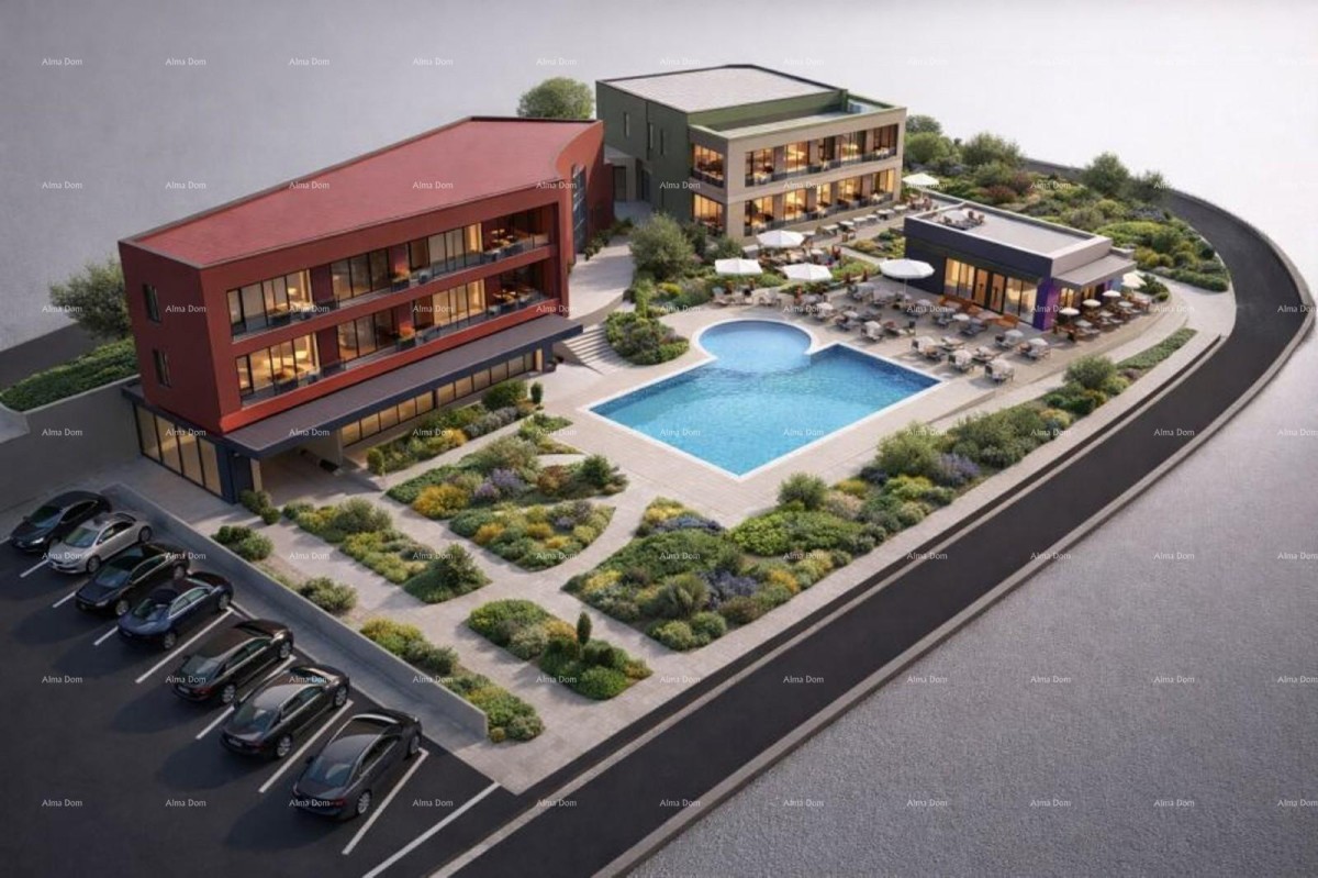Premantura – attraktives Baugrundstück für touristische Zwecke (T2) 2317 m², 300 m vom Meer
