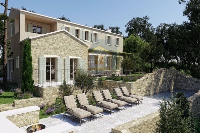 Novigrad, Surroundings, Elegant Luxury Villa in a Beautiful Location, 9 km from the Sea