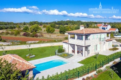 Istra - Poreč, impresivna kamena vila sa pogledom na more