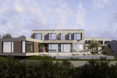 Istra, Oprtalj : Zazidljivo zemljišče za tri vile