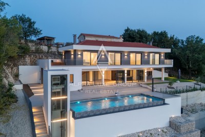 Istra, Poreč: Luksuzna vila s pogledom i spa zonom