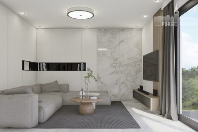 Stan sa jednom spavaćom sobom u modernoj zgradi s liftom, pogled more - u izgradnji