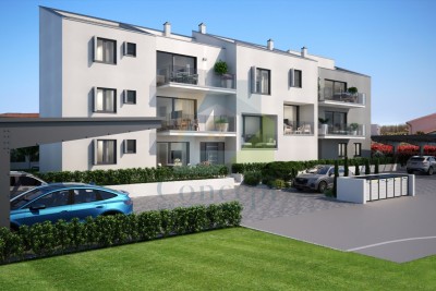 Poreč, Surroundings, Two-Story Apartment with 2 Bedrooms and Sea View - under construction