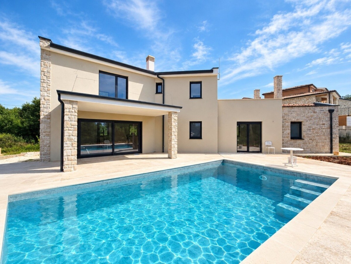5 km vom Meer- haus mit Pool zu verkaufen in Istrien