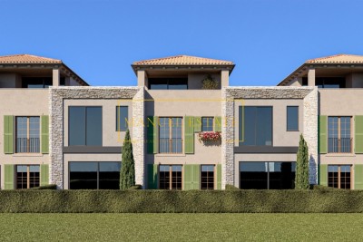 MODERNES REIHENHAUS 87M2 MIT GARTEN UND PRIVATSPHÄRE, IN DER NÄHE VON POREČ, ISTRIEN! - in Gebäude