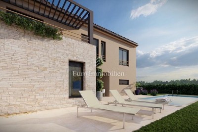 Poreč, surroundings - villa under construction