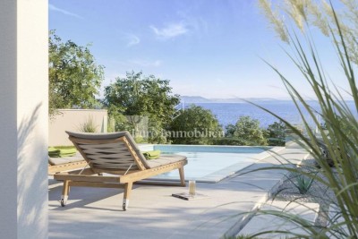Luksuzna villa u izgradnji s pogledom na more