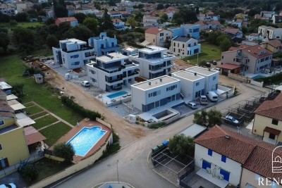 Appartamento al primo piano con terrazza sul tetto, Vabriga ( S4 ) - nella fase di costruzione