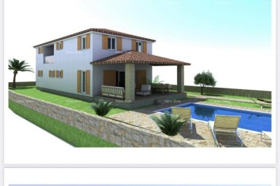 Terreno con permesso di costruire e utenze pagate a Gočan
