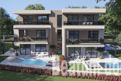 Apartma 1 v dveh etažah Frata Poreč - v fazi gradnje