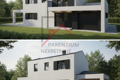 Zemljište sa građevinskom dozvolom za samostojeću kuću u blizini Višnjana