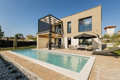 Istria, Torre-Abrega: Casa moderna con piscina in centro