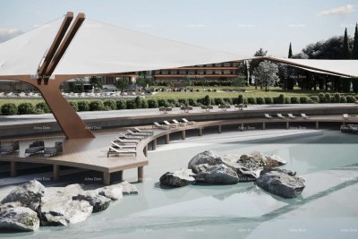 Grundstücksverkauf für den Bau eines Hotels mit gültiger Baugenehmigung, Poreč