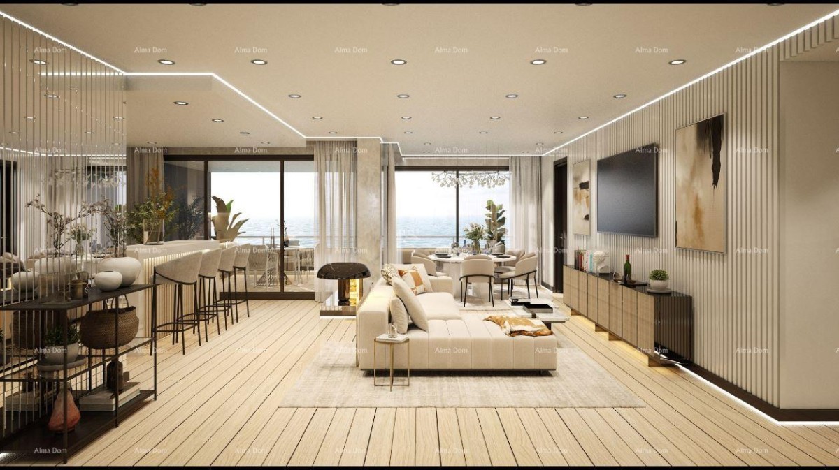 Rovinj – Moderner Vier-Zimmer-Wohnung in Neubau, Nähe zum Meer