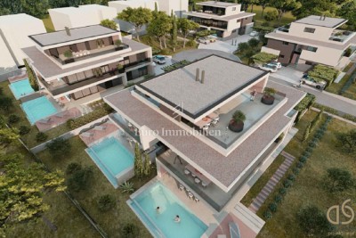 Luxury apartment with a pool near Rovinj