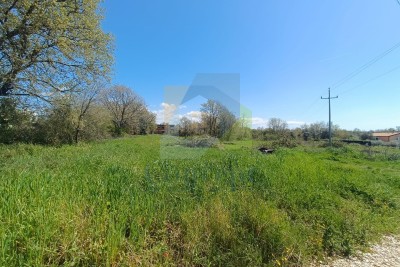 Poreč, Surroundings, Construction Land with Building Permit 4 km from the Sea