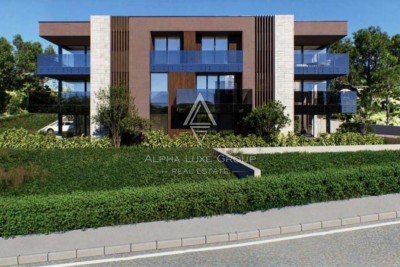 Istra, Labin : Penthouse s 3 sobe i pogledom na more