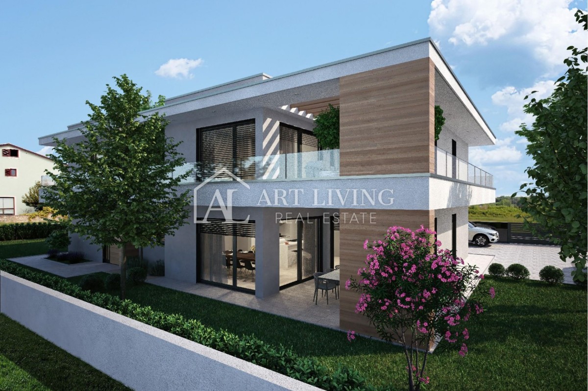 Umag – luxuriöses Doppelhaus in TOP-Lage – NEUBAU