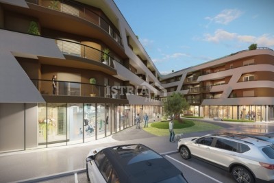 Apartment in a luxurious residential and commercial building in the center of Poreč