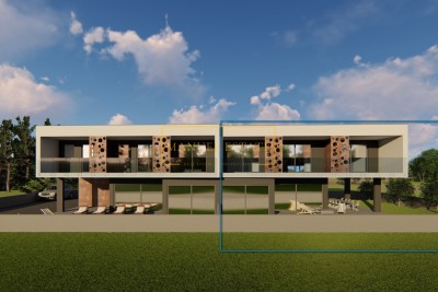 Halfvrijstaande villa met zeezicht, Novigrad