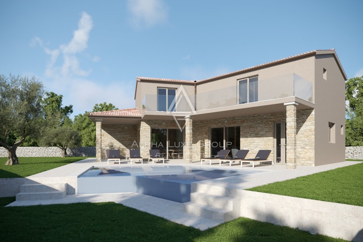 Villa, Poreč, Neubau, Gelegenheit ALPHA LUXE GROUP verkauft eine Villa 15 km vom Zentrum Porec entfernt.
