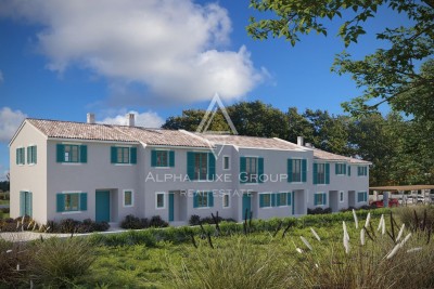 Istrien, Barban : Modernes Reihenhaus mit Pool und Garten