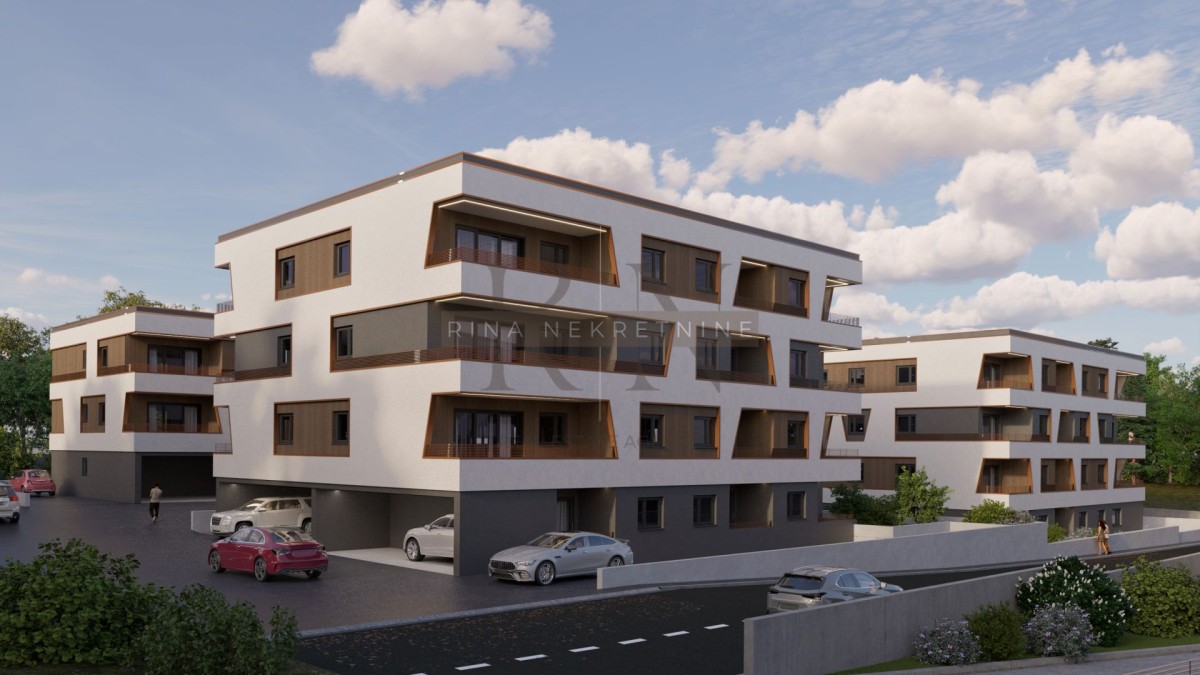 Poreč | Neubau mit Aufzug, 800 m zum Meer | 1. Stock E1