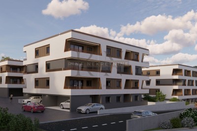 Poreč | Neubau mit Aufzug, 800 m zum Meer | 1. Stock E1