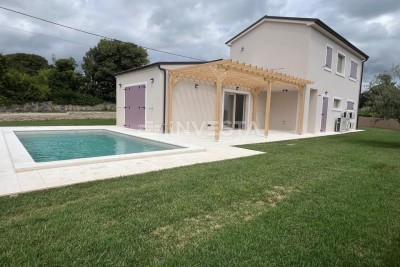 Istra Marčana, novoizgrađena moderna vila s bazenom