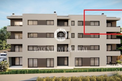 Moderan stan na 3. katu s dvije spavaće sobe u zgradi s liftom - u izgradnji