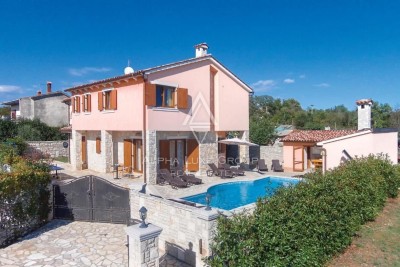 Bella villa con piscina, Istria, Barban