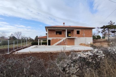 ISTRA,LABIN, OKOLICA, NOVOGRADNJA, KUĆA ROH BAU