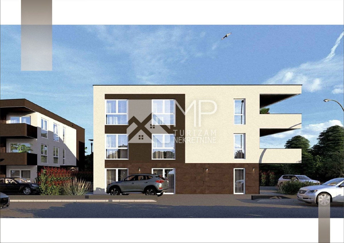 MEDULIN – NEUBAU | Wohnung A1 im Erdgeschoss mit einem 138 m² großen Privatgarten und zwei Parkplätzen
