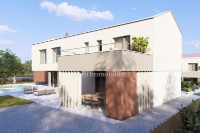 LABIN - villa con piscina in costruzione
