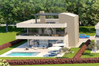 Luksuzna vila s bazenom i pogledom na more, Istra, Poreč