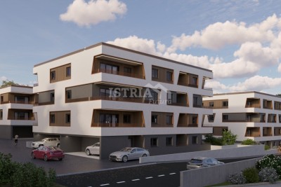 A wonderful apartment on the 1st floor of an exceptional new building only 800 m from the sea