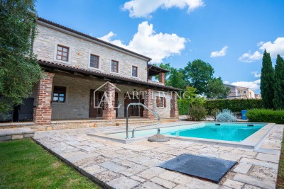 Poreč, surroundings - Luxurious Istrian Stone Villa with a Pool in Tuscan Style