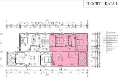 ISTRIA, vicino a Parenzo - 3.5 km dal mare, appartamento di nuova costruzione, al I. piano!