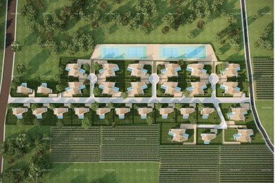 ZU VERKAUFEN: Resort mit Familien-Steinvillen in der Nähe von Labin
