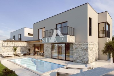 Beautiful and high-quality semi-detached house in Poreč - under construction