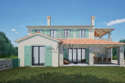 House under construction near Novigrad - under construction